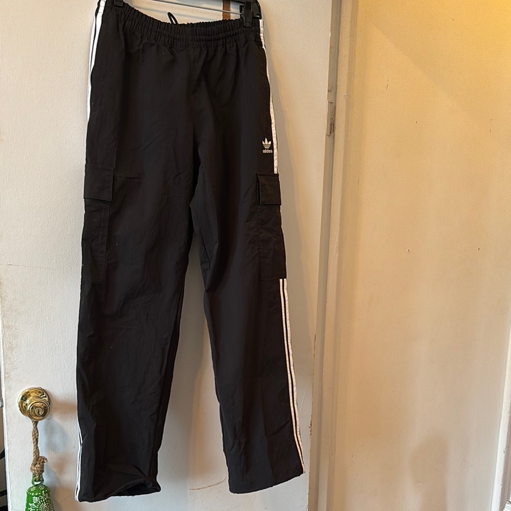 Adidas Black Cargo Pants